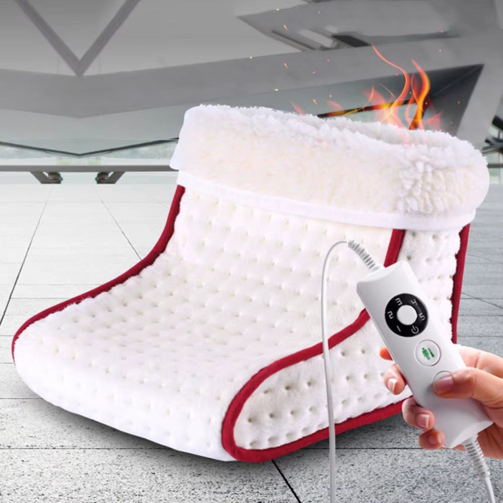 Cozy Electric Foot Warmer With Customizable Heat Levels