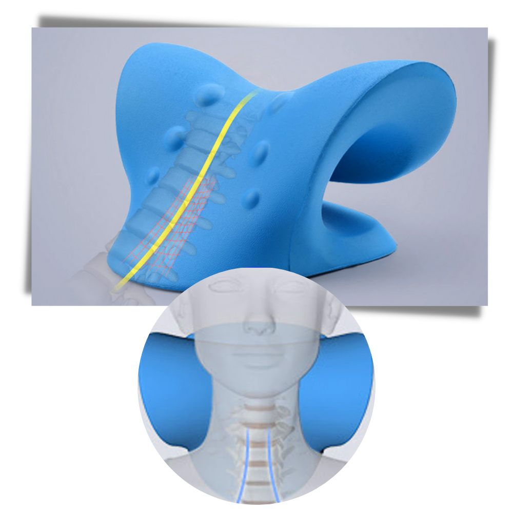 Neck and Shoulder Relief Pillow for Ultimate Comfort and Support