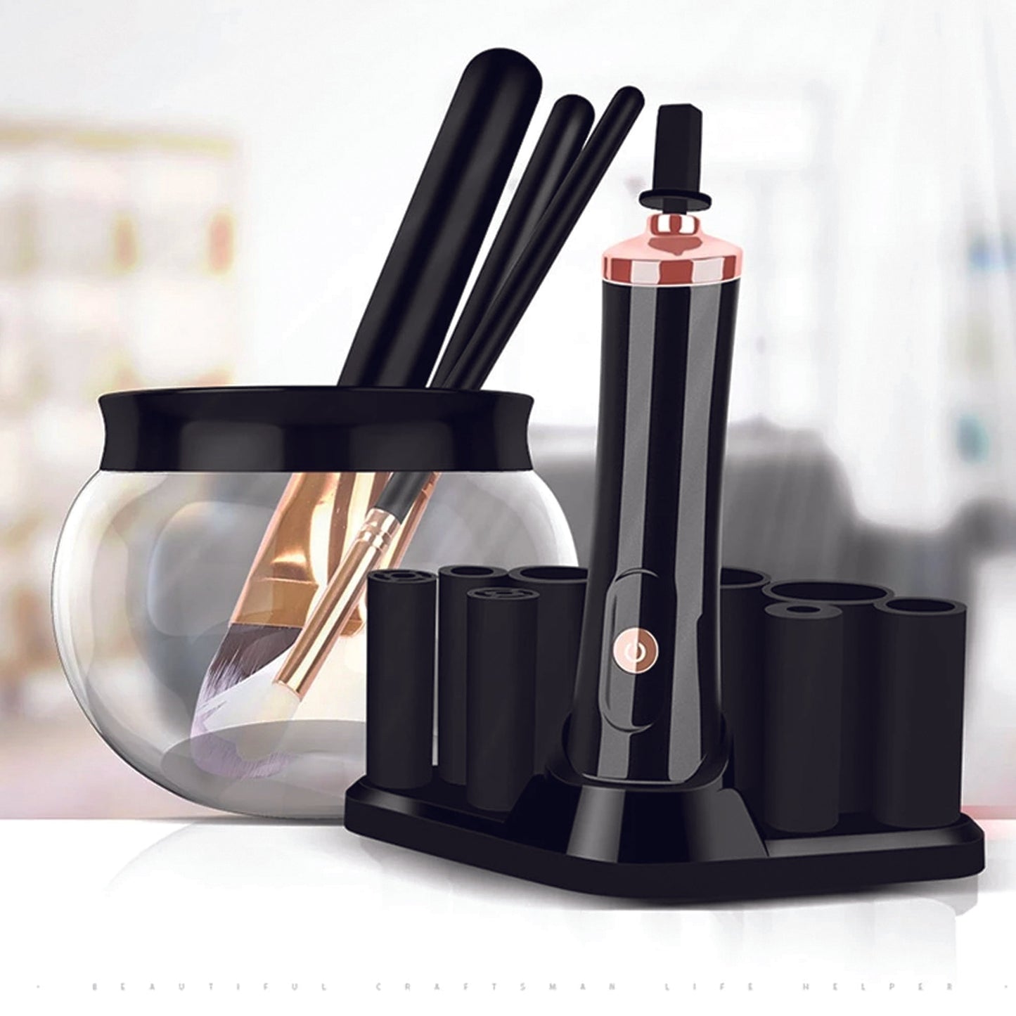 Effortless Brush Cleaner: Electric Makeup Brush Cleaning Machine