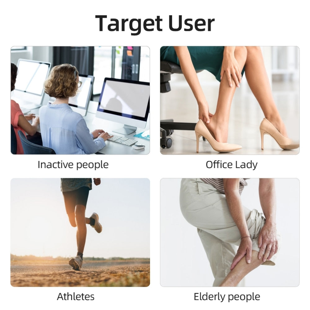 Wireless Heated Massager for Ultimate Leg Relaxation and Relief