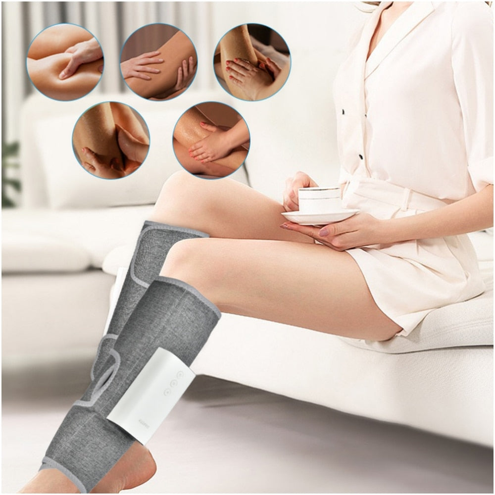 Wireless Heated Massager for Ultimate Leg Relaxation and Relief