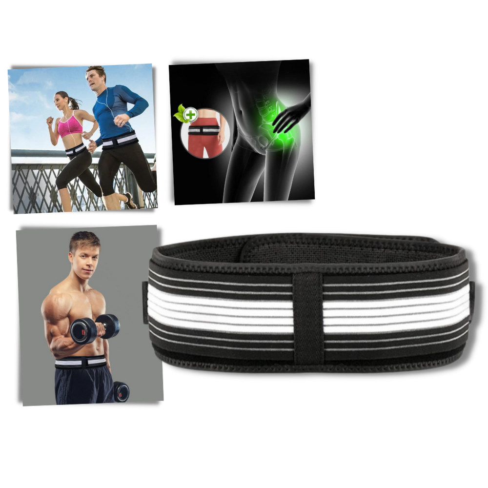 ComfortFit Adjustable Back Support Belt for Pain Relief
