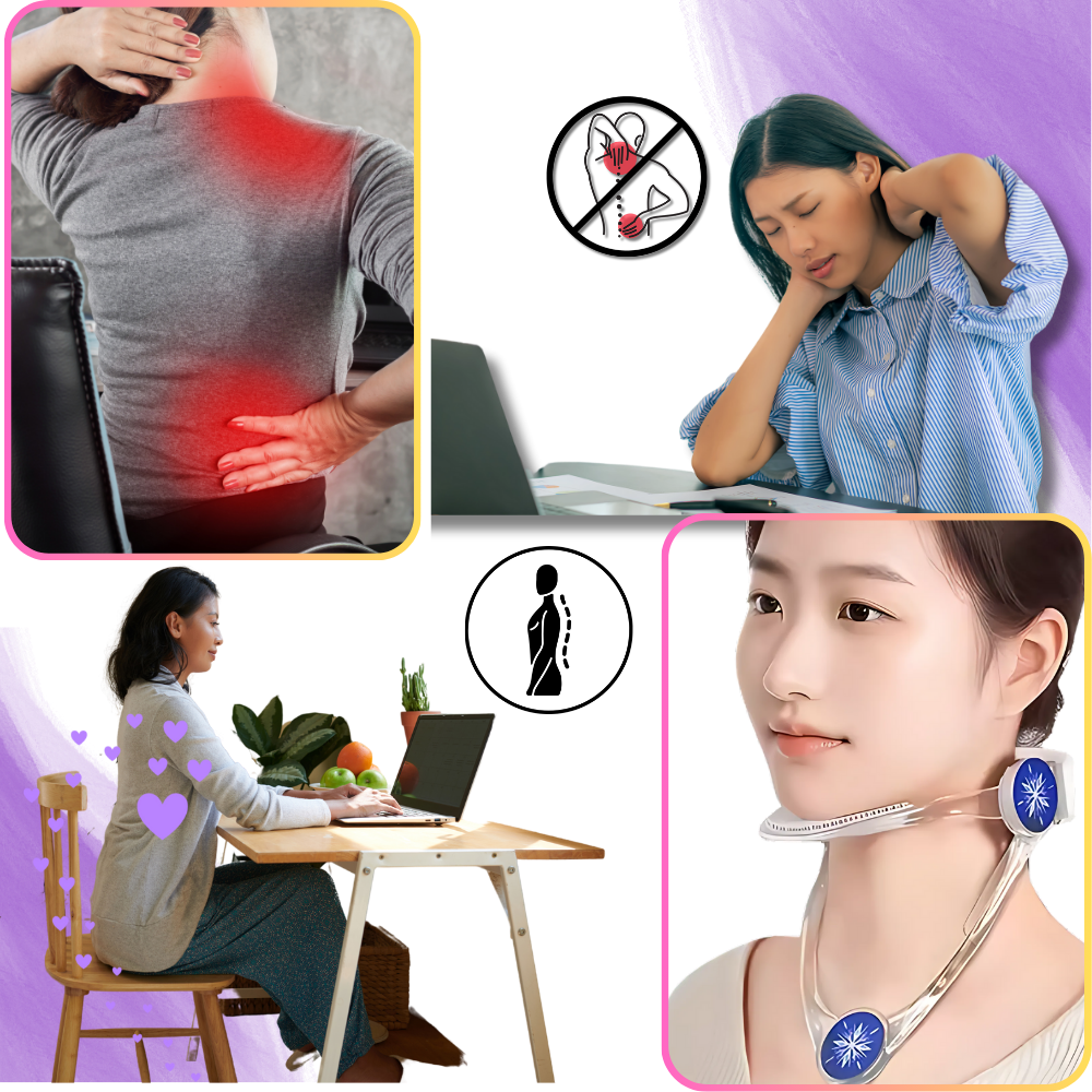 Neck Alignment Support: Adjustable Posture Corrector for Comfort
