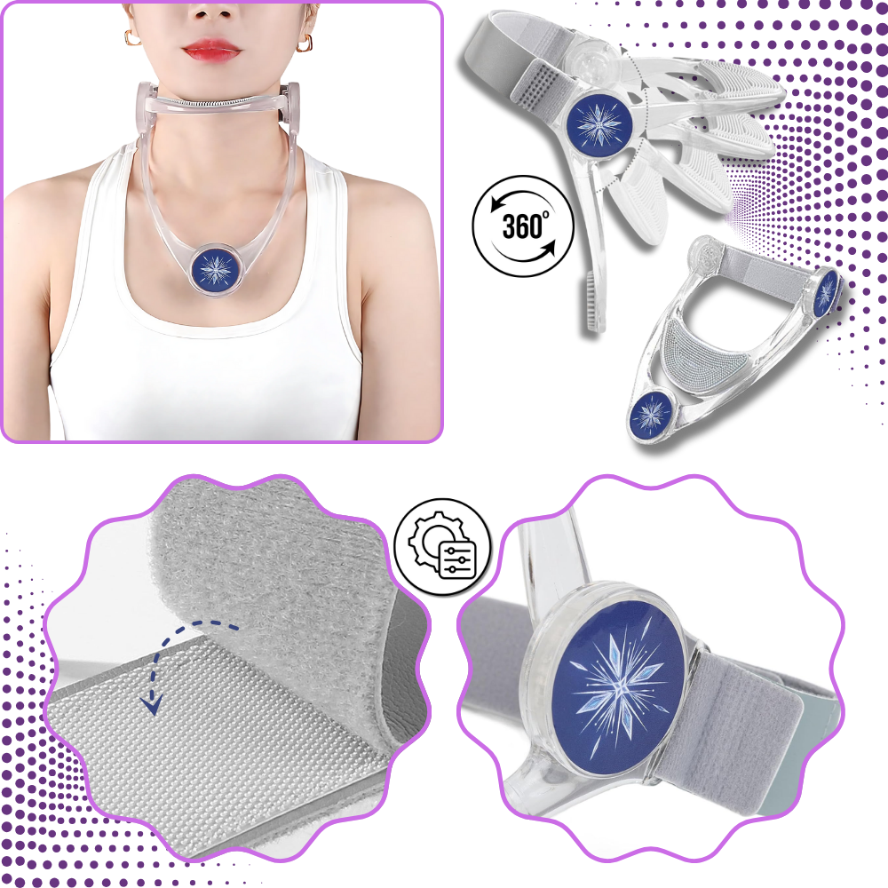 Neck Alignment Support: Adjustable Posture Corrector for Comfort