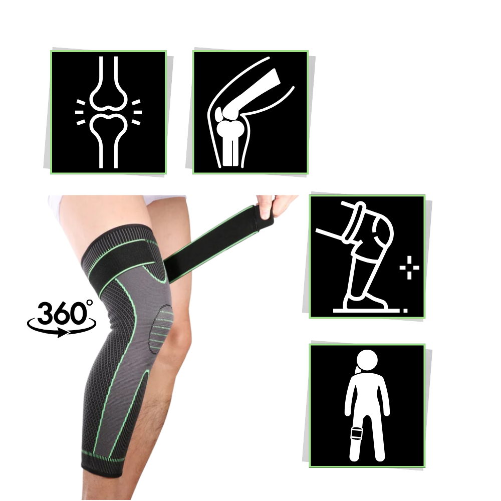 Comfort Grip Anti-Slip Compression Sleeve for Enhanced Support