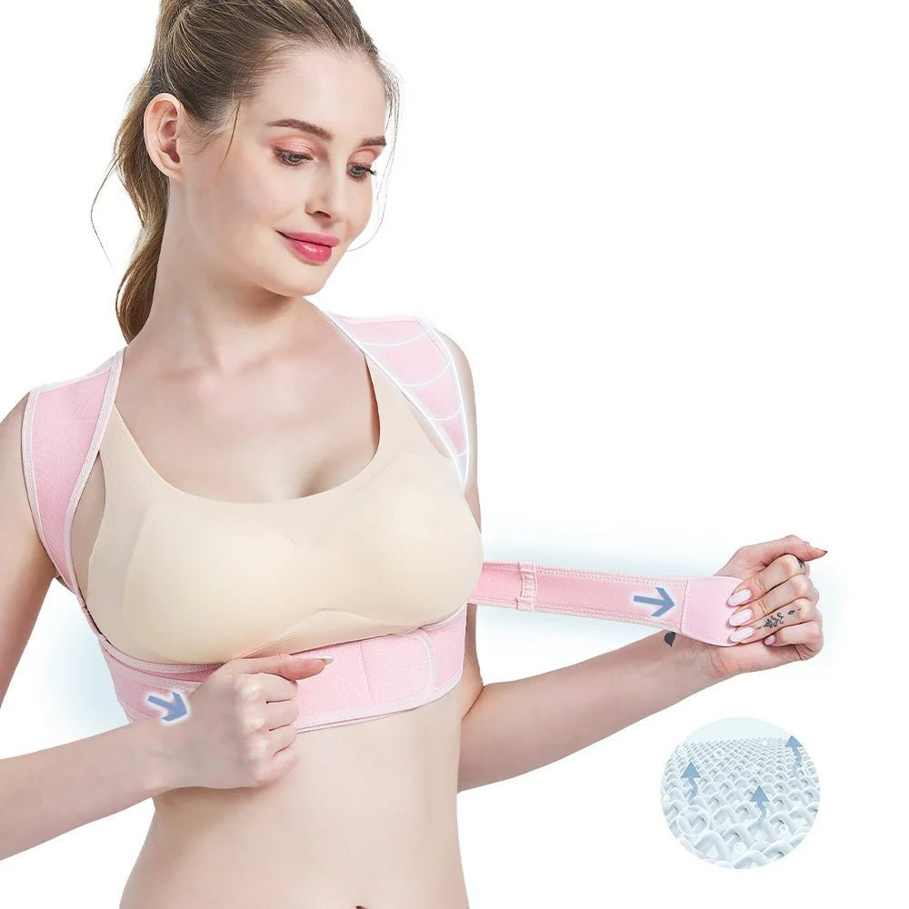 Posture Corrector Brace For Enhanced Comfort And Alignment