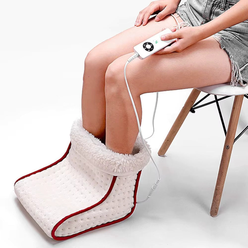 Cozy Electric Foot Warmer With Customizable Heat Levels