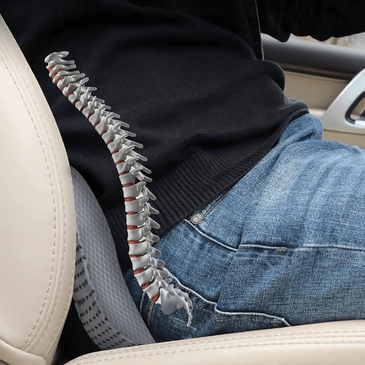 Comfortable Car Booster Seat Cushion For Adults And Travelers