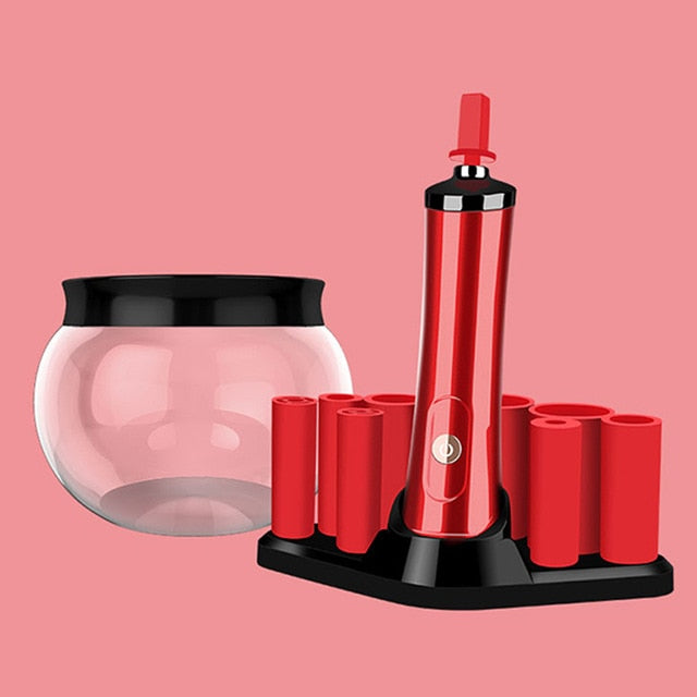 Effortless Brush Cleaner: Electric Makeup Brush Cleaning Machine