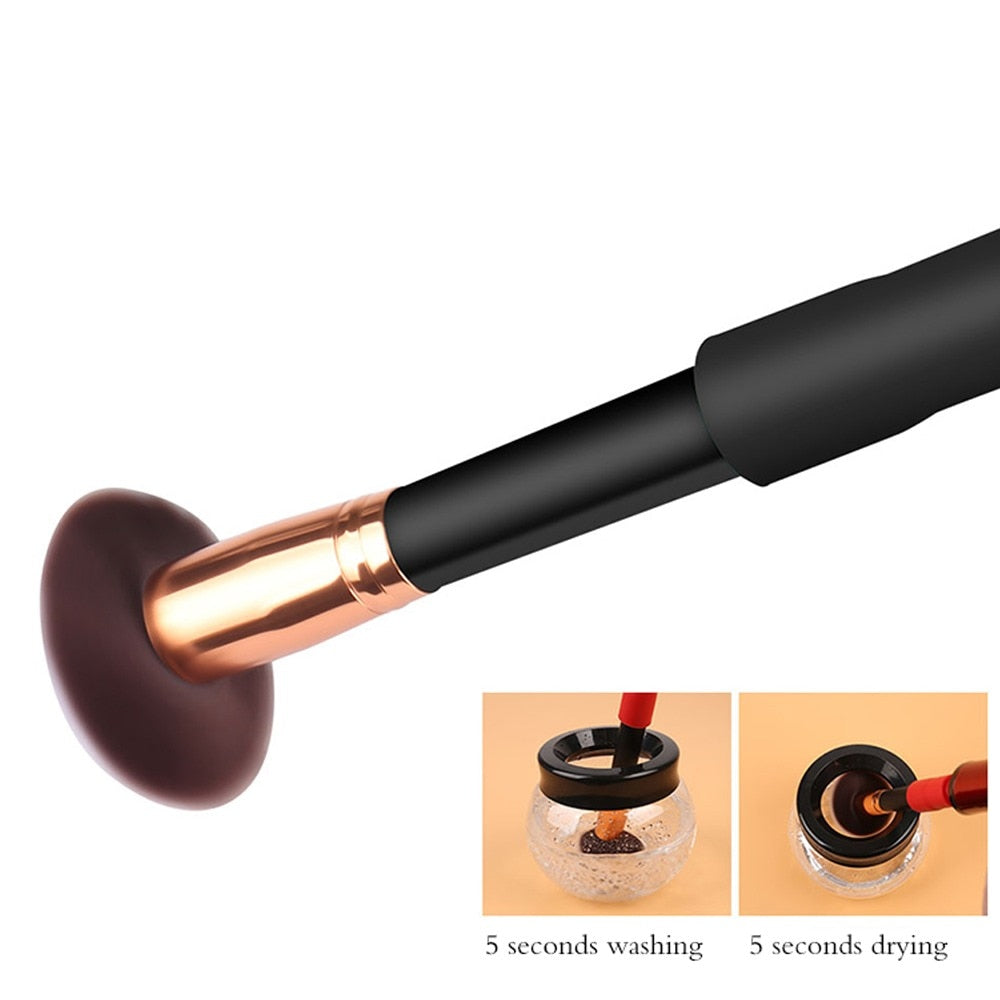 Effortless Brush Cleaner: Electric Makeup Brush Cleaning Machine