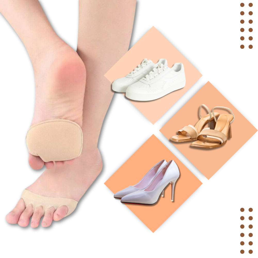 Comfort Plus Metatarsal Pads For Shock Absorption And Support