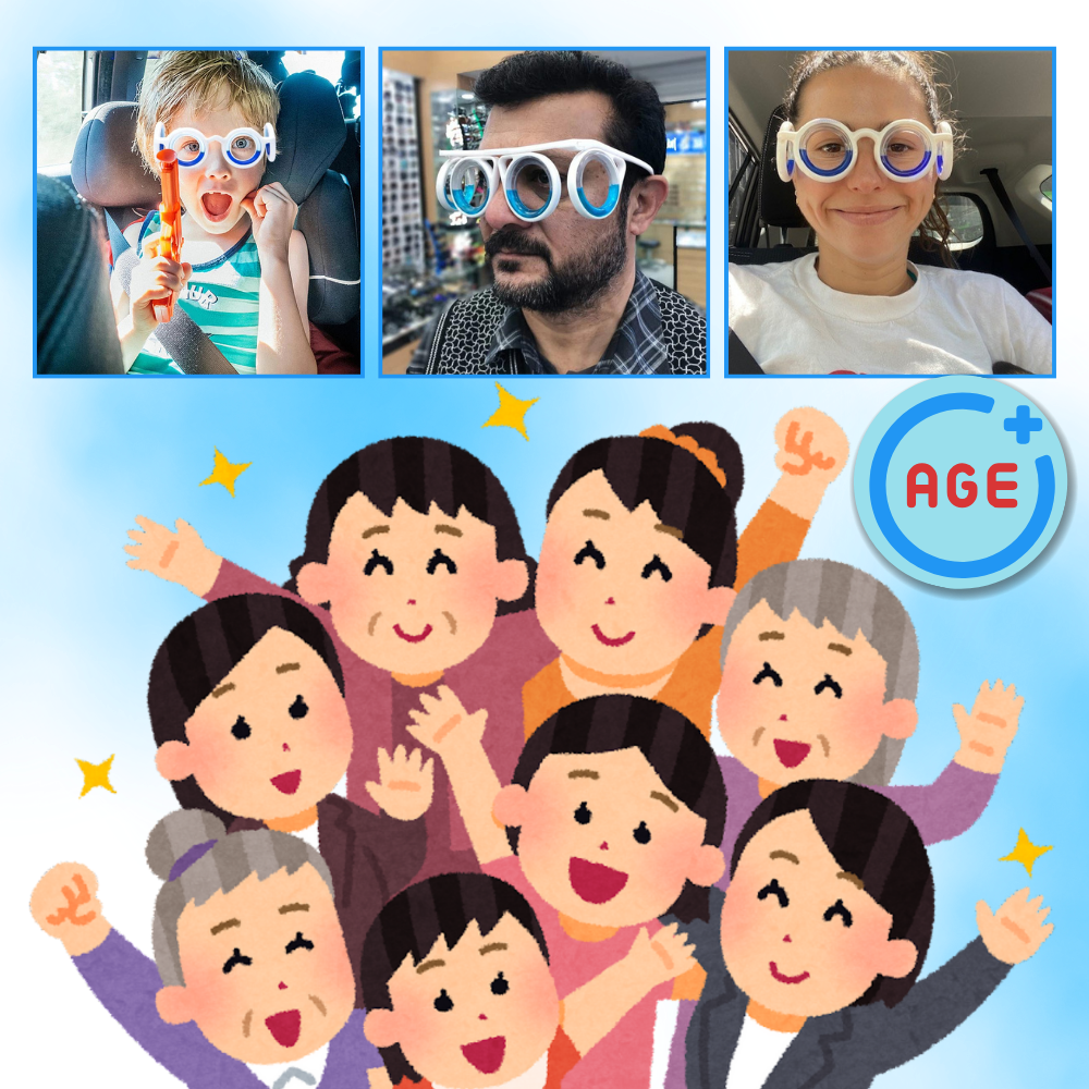 Anti-Vertigo Glasses For Universal Comfort And Stability