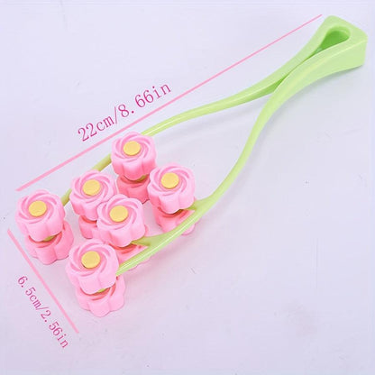 Flower Massage Roller For V-Shaped Face Tightening And Firming