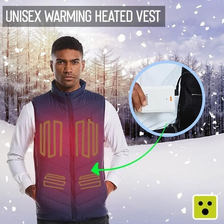 Unisex Heated Vest Jacket for Ultimate Warmth and Comfort