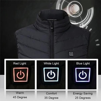 Unisex Heated Vest Jacket for Ultimate Warmth and Comfort