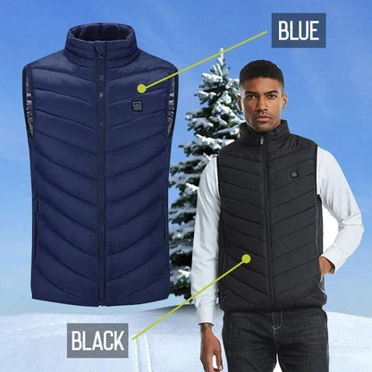 Unisex Heated Vest Jacket for Ultimate Warmth and Comfort