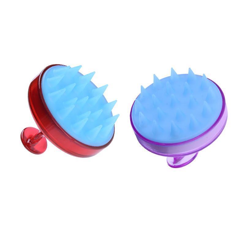 Silicone Shampoo Brush For Scalp Massage And Deep Cleansing