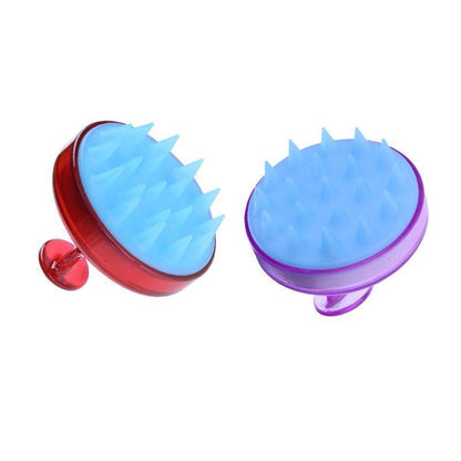 Silicone Shampoo Brush For Scalp Massage And Deep Cleansing