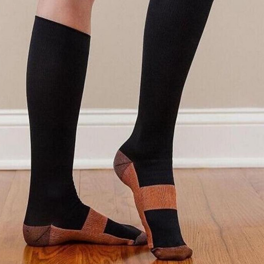 Pro Copper Compression Socks for Enhanced Support and Comfort