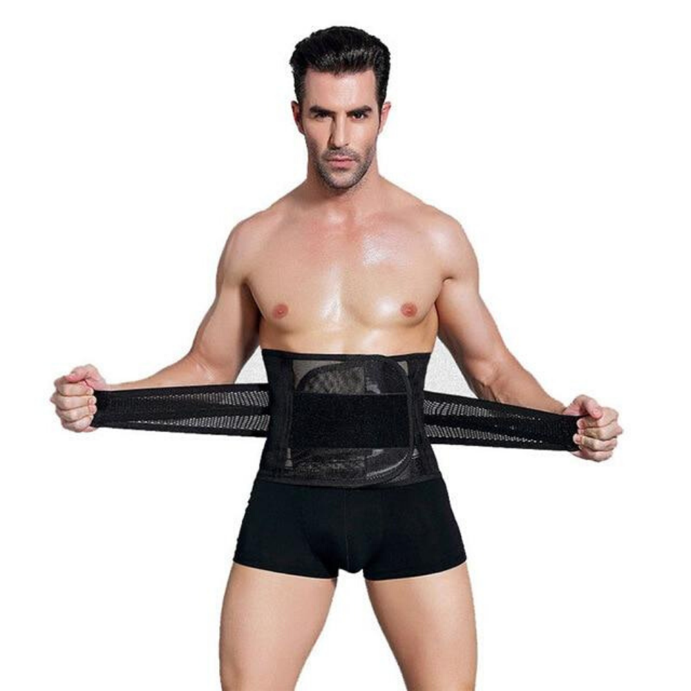 Men's Sweat Belt Waist Trainer for Enhanced Fitness Results