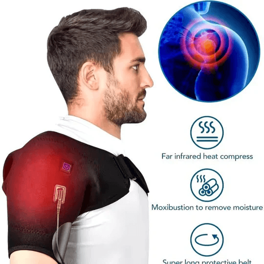 Soothing Heat Therapy Shoulder Support for Pain Relief