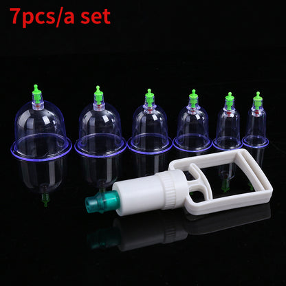 Magnetic Vacuum Cupping Set - 7-Piece Therapy Device