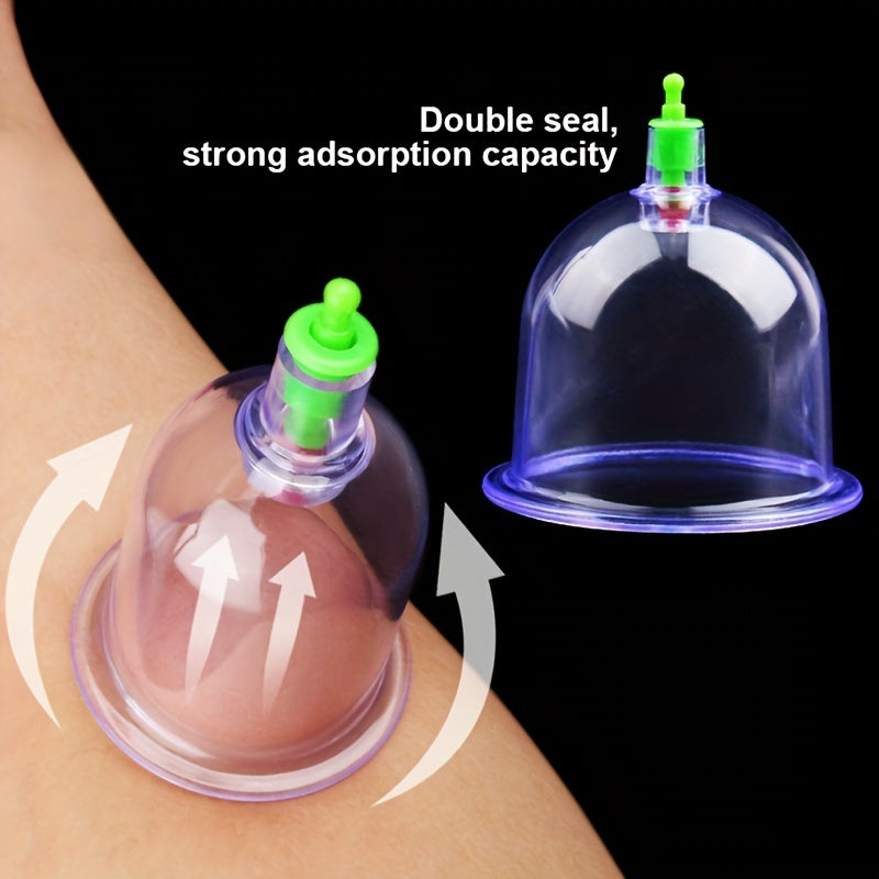 Magnetic Vacuum Cupping Set - 7-Piece Therapy Device