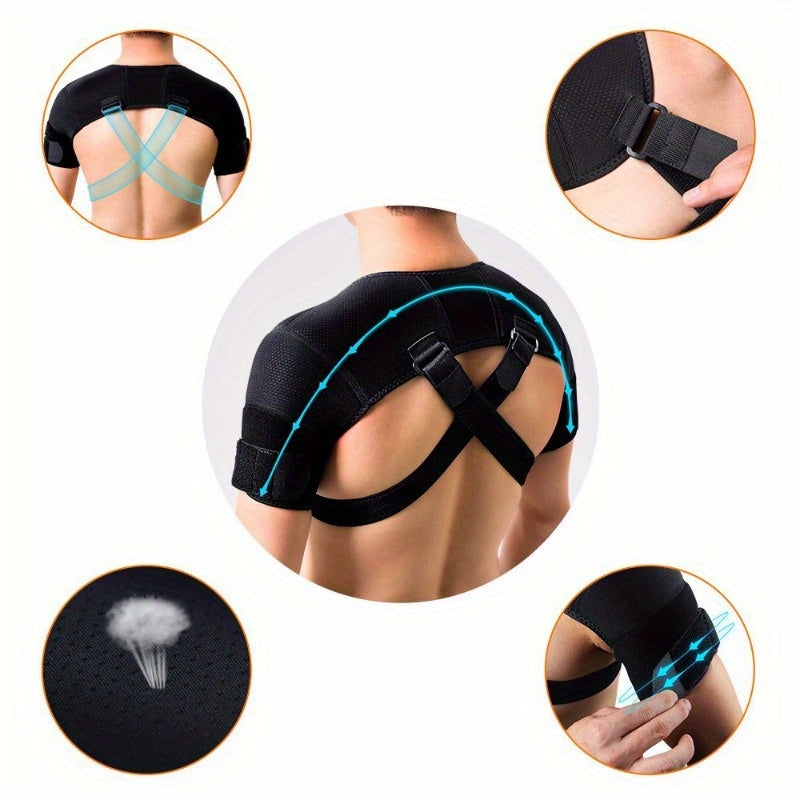 Adjustable Shoulder Support Strap for Back Pain Relief