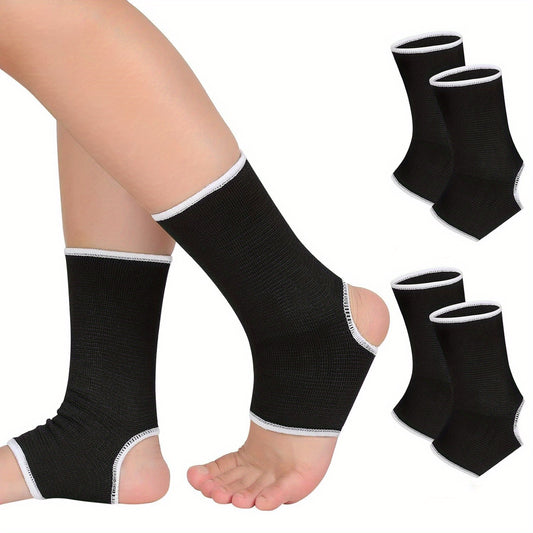 Breathable Compression Ankle Brace With Secure Straps For Pain Relief