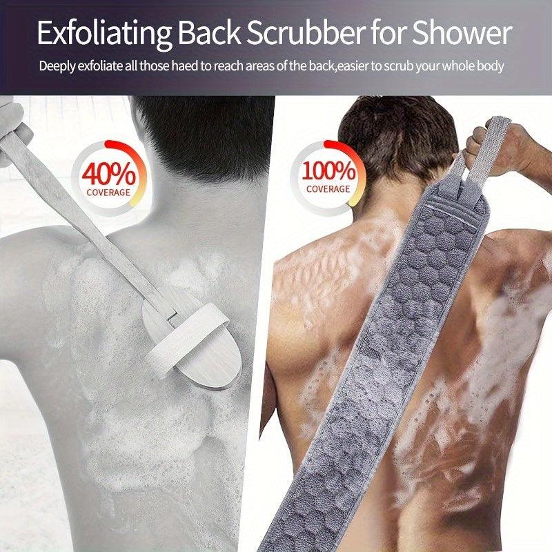 Exfoliating Body Scrubber Set - Deep Cleanse and Revitalize Skin 3pcs