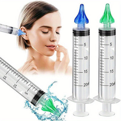 Ear Cleaning Syringe Kit - Manual Ear Wax Removal Tool