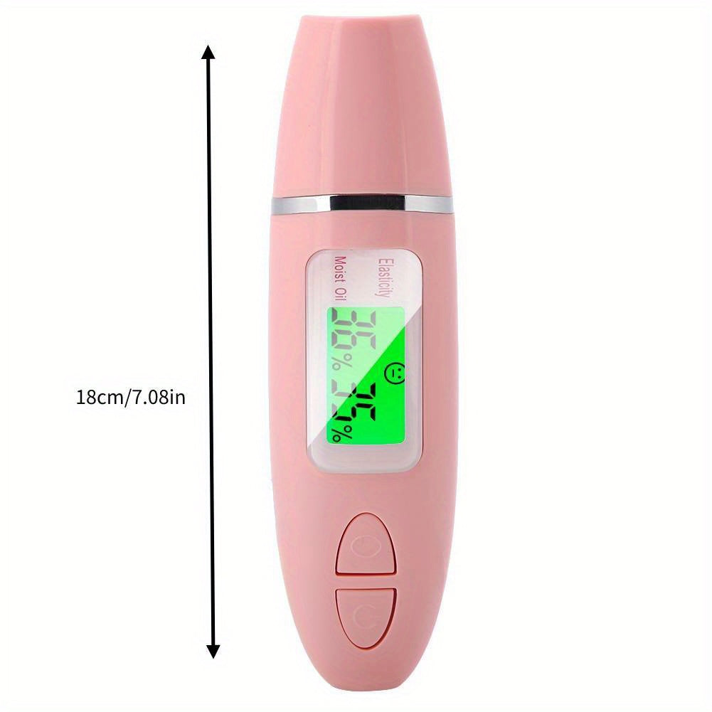 Portable Skin Analyzer: Digital Oil and Moisture Tester for Face and Body