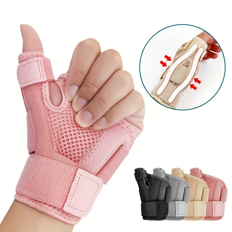 Adjustable Thumb And Wrist Support Brace For Comfort And Flexibility