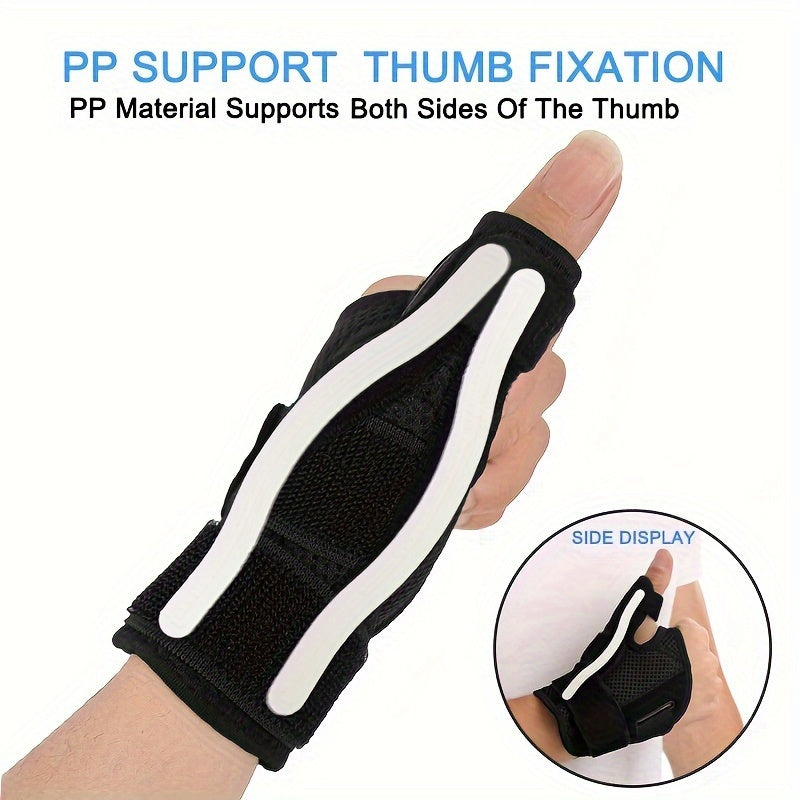 Adjustable Thumb And Wrist Support Brace For Comfort And Flexibility