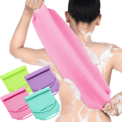 Exfoliating Bath Sponge Set for Deep Body Cleansing