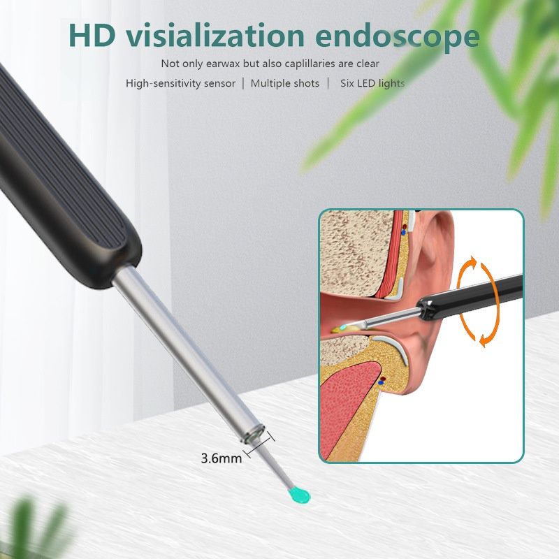 Visual Ear Cleaner With SmartScope Technology For Easy Cleaning