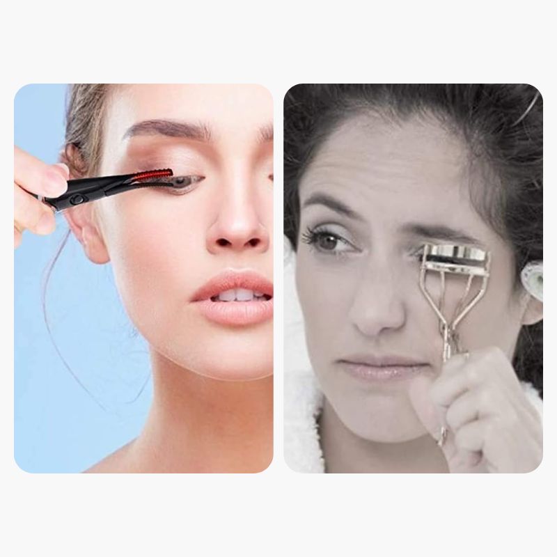 Heated Eyelash Curler for Long-Lasting Glamorous Curls