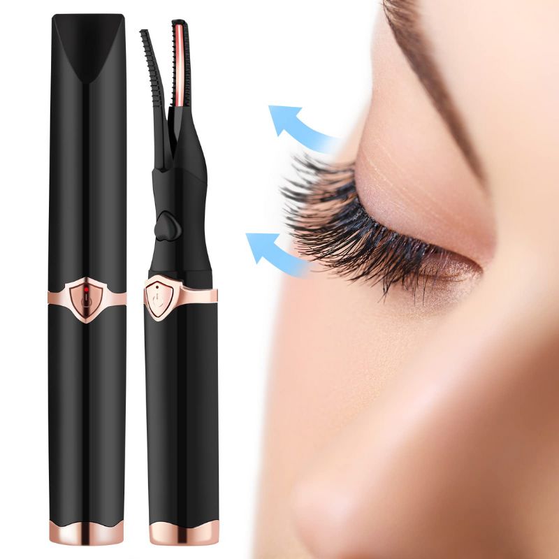 Heated Eyelash Curler for Long-Lasting Glamorous Curls