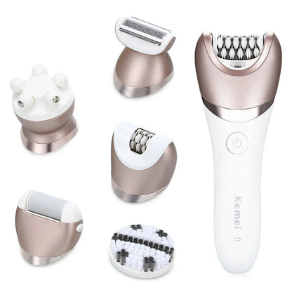 Versatile 5-in-1 Women's Shaver And Epilator For Smooth Skin