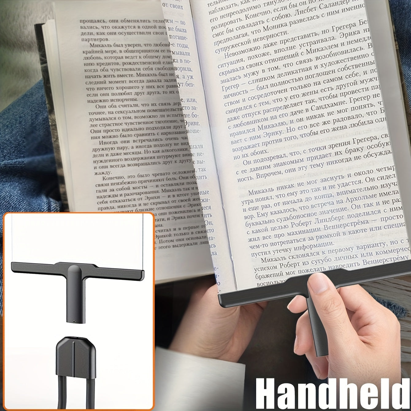 Hands-Free Magnifying Glass With Flexible Neck For Easy Reading