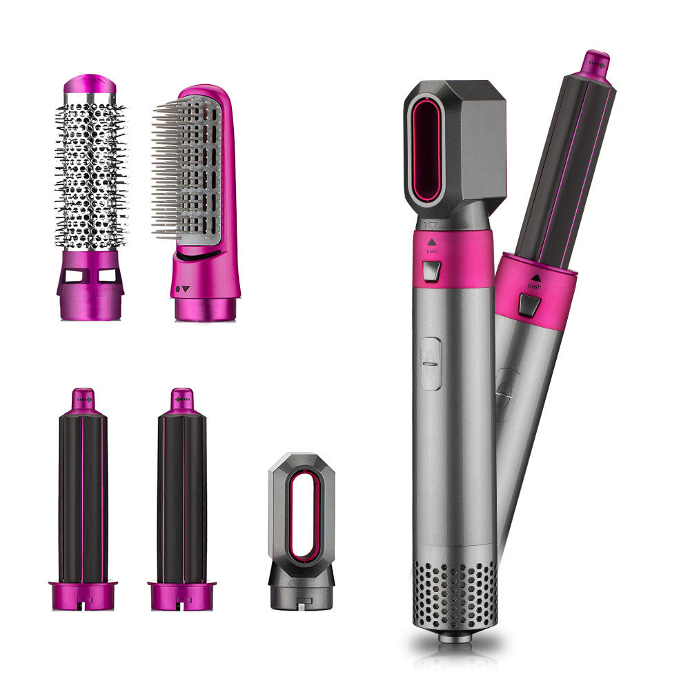 Versatile 5-in-1 Hair Styler for Effortless Styling and Curls