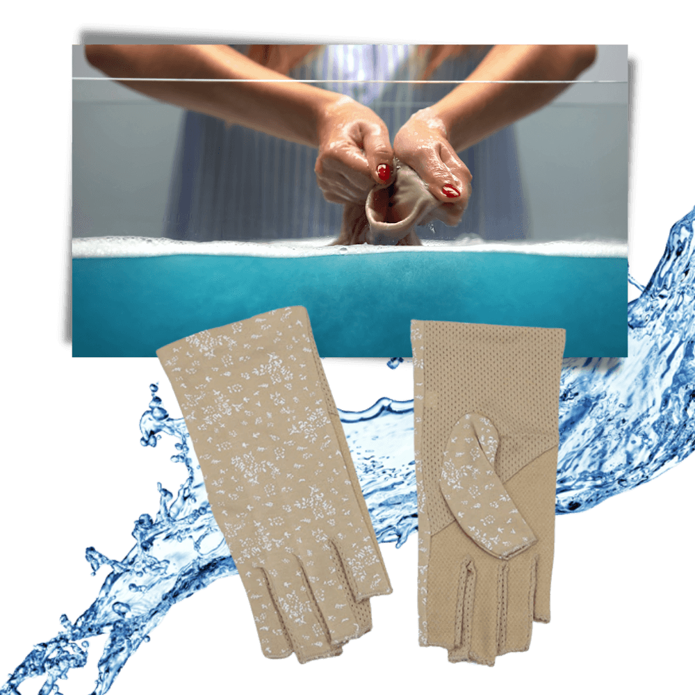 Stylish Cotton Gloves With UV Protection For Outdoor Activities