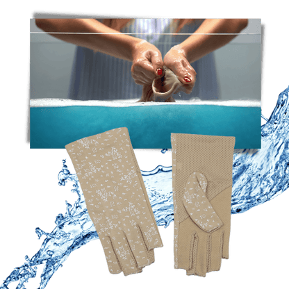 Stylish Cotton Gloves With UV Protection For Outdoor Activities