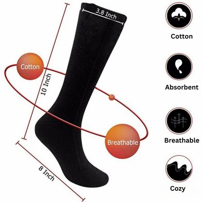 Heated Socks: Rechargeable Electric Battery for Ultimate Warmth