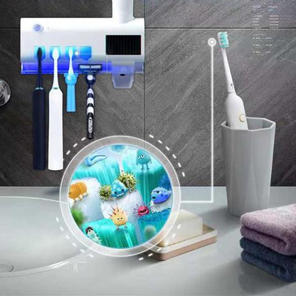 UV Toothbrush Sterilizer And Holder For Ultimate Hygiene