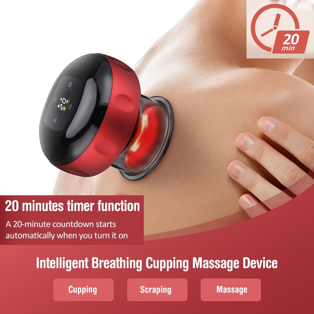 Cupping Therapy Device for Effective Body Massage and Relief