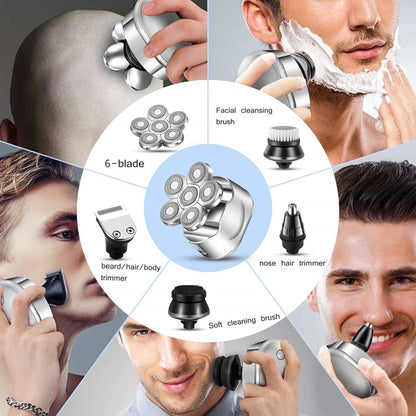 Ultimate 6-in-1 Hair And Beard Grooming Kit For Men