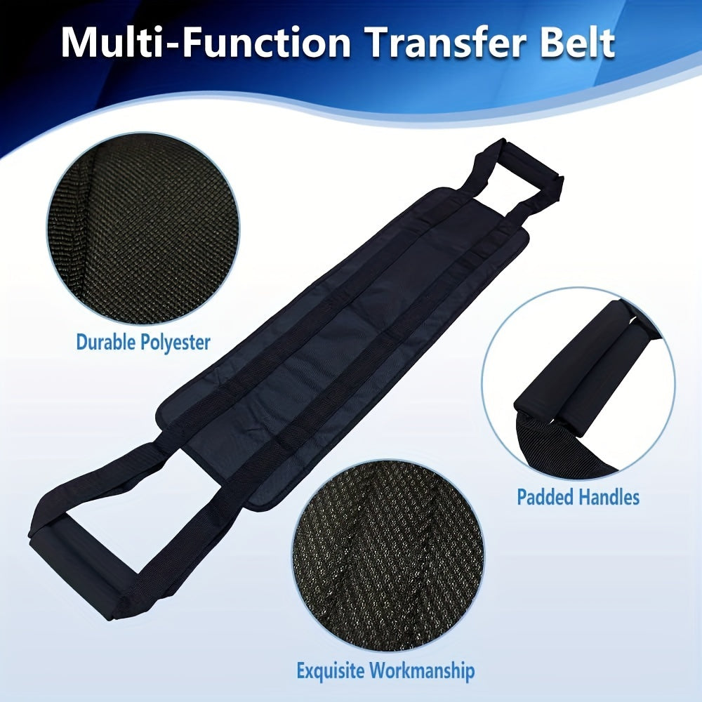 Padded Bed Transfer Sling for Safe Patient Lifting Aid