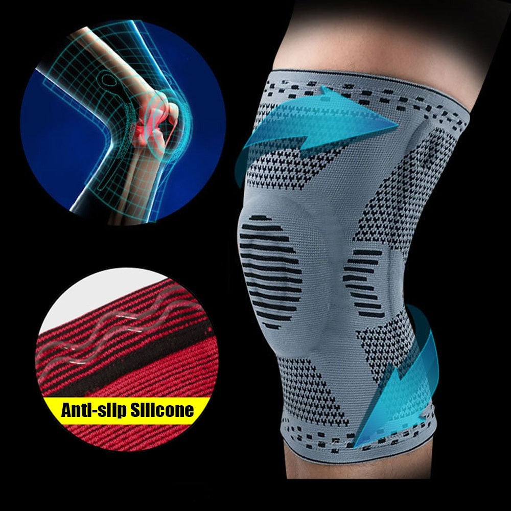 Knee Compression Sleeve For Support In Sports And Activities