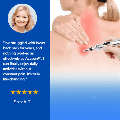 Acupuncture Pen for Natural Pain Relief and Wellness